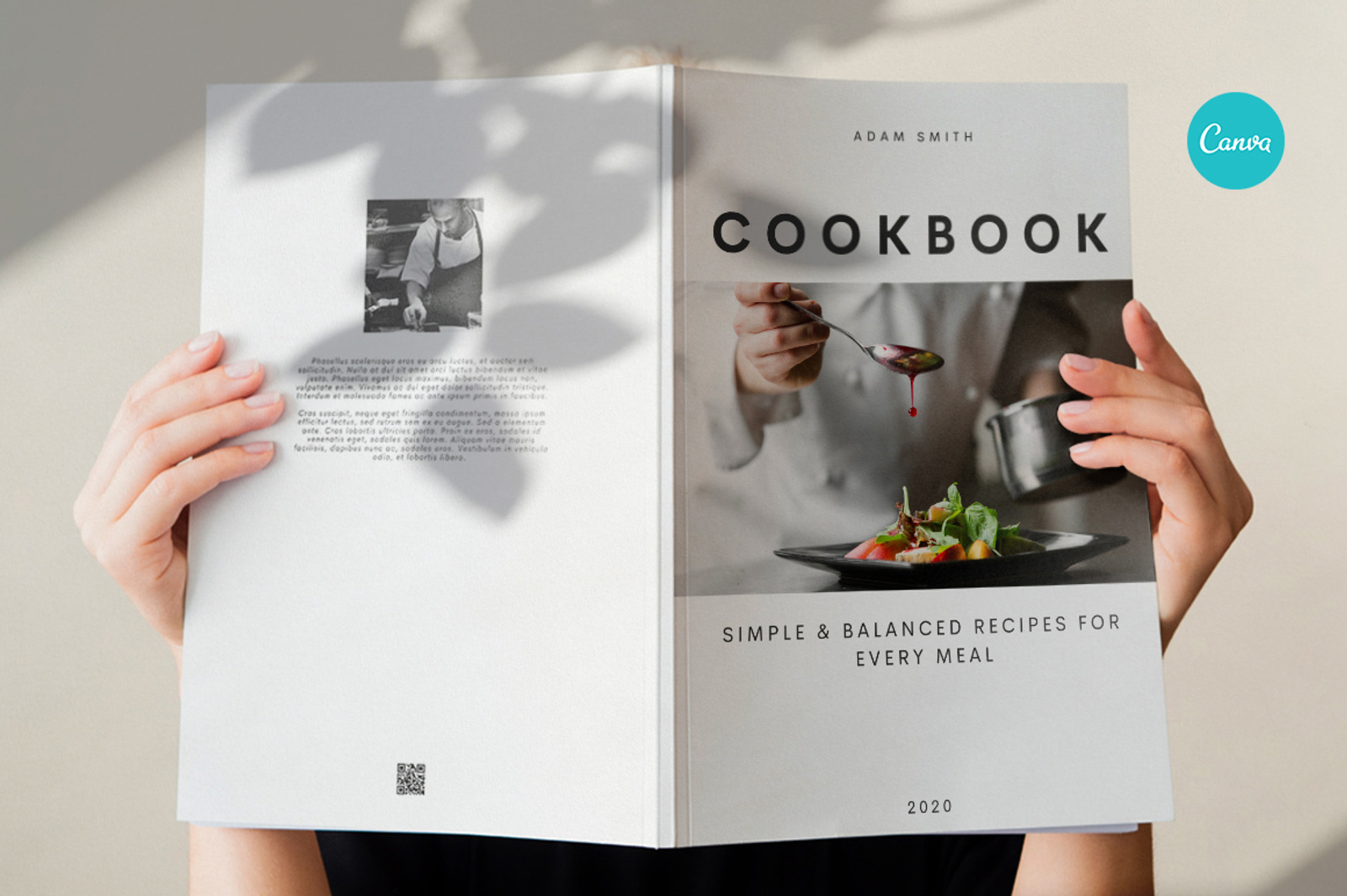 Cookbook/ Recipe Book/ Recipe ebook Magazine Template